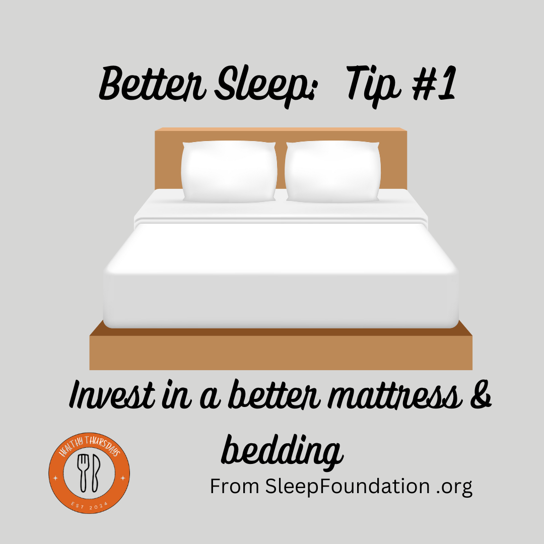 1 TIP #1 TO IMPROVE SLEEP