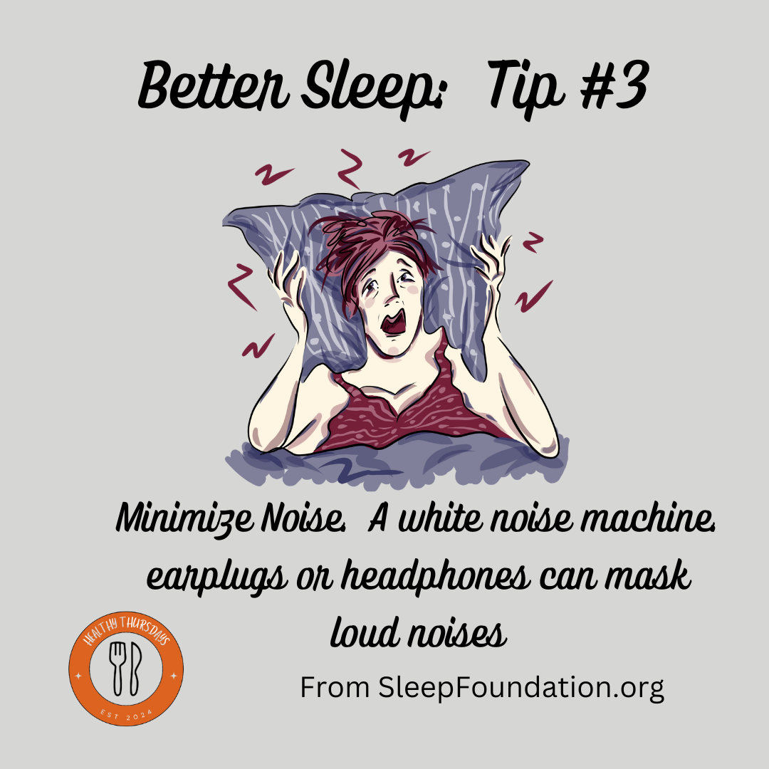 3 TIP #3 TO IMPROVE SLEEP