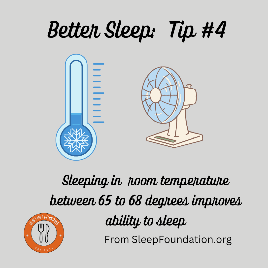 4 TIP #4 TO IMPROVE SLEEP