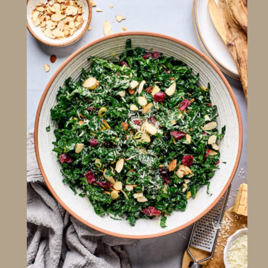 Kale Almond Salad Bowl